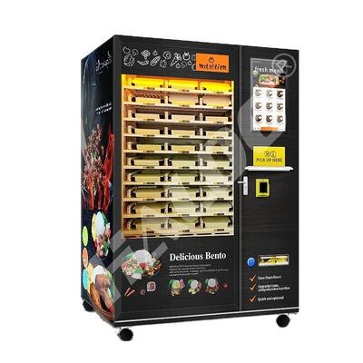 21.5-inch capacitive touch screen all steel door frame for hot food vending machine with heating function