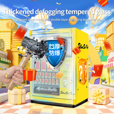 हेलो 21.5 इंच टचस्क्रीन ब्लाइंड बॉक्स वेंडिंग मशीन एक्सवाई डिलीवरी प्लेटफॉर्म अतिरिक्त बड़ी डिस्प्ले विंडो के साथ